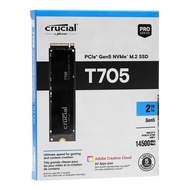 Crucial T705 2TB Gen5 NVMe M.2 2280 SSD (CT2000T705SSD3), R:14500MB/s
