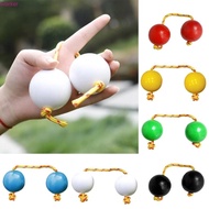 Wor* Aslatuas Rhythmic  Music Egg Shaker Rattle Double Gourd Asalato Fingertip Drum Balls African Sh