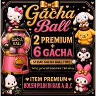 GACHA BALL 2 PREMIUM PELBAGAI BARANGAN RUMAH STATIONARY