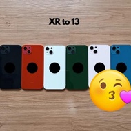 NEW CUSTOM HOUSING IP XR TO 13 MODEL CHASING/ IP XR COMPATIBLE