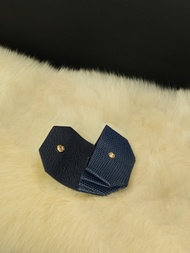 กระเป๋าสตางค์แบบพับได้ Fission Handmade Lizard Skin Coin Purse Lock Buckle Coin Accordion Coin Bag ก