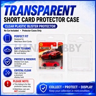 Matchbox Short Card Mainline Protector Case Clear Plastic Blister Protector Display Case