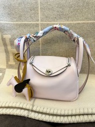 Hermes Mini Lindy mauve pale 愛馬仕 夢幻紫 swift