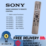 SONY XR-77A80J XR-75X90J XR-65A80J RMF-TX621E SMART ANDROID TV REMOTE CONTROL WITH VOICE FUNCTION