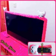 Bando Tv Led 43 inch Terbaru 1 Set Taplak Meja Tv Uk 150X50cm Dan Sarung Remote Karakter Bando Tv led Uk 40 - 43 inch Dan Bando Tv led Uk 17 21 - 24 32 Inch Terbaru Bando Tv Karater Taplak Meja Tv Bulu Rasfur Halus Dan Lembut 1 Set Sarung Remote Tv