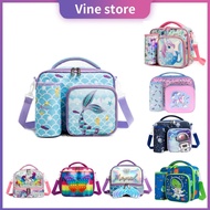 (Selangor stock 12h ship)Big Capacity Kids Lunch Box Bag for trolley Picnic Bag 3 Compartments Insul