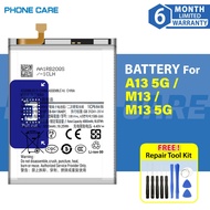 PhoneCare Battery For SAMSUNG A13 5G A136B / M13 M135F / M13 5G M136B，Bateri