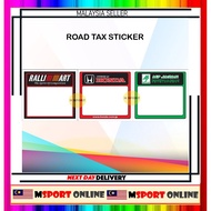 Car Road Tax Roadtax Sticker M7