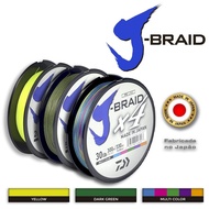 DAIWA J-BRAID X4 135m ( 10lb,15lb,20lb) dark green & yellow