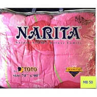 [MAX ORDER 2 PCS PER ORDER] TOTO NARITA [READY STOCK] (SLOTS 2) King Size 74` X 90` ORIGINAL FROM TH