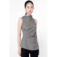 LOVE AND FLAIR - Vailla Cinched Top Ladies Tops & Blouses Women Top