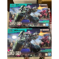 BANDAI - hg 1/144 Zaku (GQ) GREEN