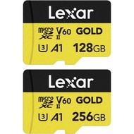 ♥100% sản phẩm gốc + Bộ chuyển đổi gửi miễn phí + Đầu đọc thẻ♥Lexar Micro SD vàng chuyên nghiệp UHS-
