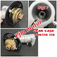 SEGI 7 TNK 338 MODEL MUR GEAR CASE KEPALA PISAU MESIN POTONG RUMPUT TNK 328 318 338 SILVER