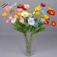 Poppy artificial flowers fake flowers wedding floral decoration plastic