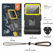 [SHELLBOX] 2024 New Professional Underwater 15M Depth Diving Waterproof Phone Case for Samsung Galax