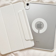 ZOYU | เคส iPad Air 7 ขนาด 11 นิ้ว แบบใสกันกระแทก แยกส่วนได้และหมุนได้พร้อมแม่เหล็ก