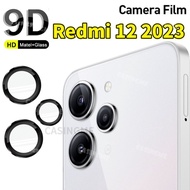 Redmi 12 2023 Camera Lens Protectors Metal Camera Ring Case for Redmi 12 Redmi12 12Redmi 2023 5G 4G 