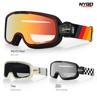 BEASLEY Vintage Helmet Motorcycle Goggle 4 Seasons Windshield Motorcycle Riding Sandproof Glasses