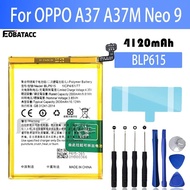 2025 years 100% New Original Battery  BLP615 For OPPO  BLP-615 A37 A37M Neo 9 Battery + Free Tools