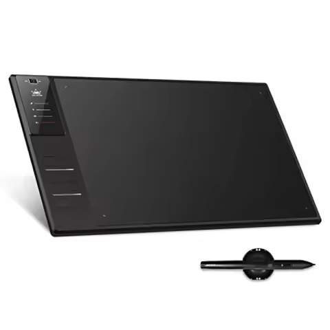 WH1409 Wireless Graphic Drawing Tablet 8192 Pen Pressure Pen Tablet with 12 Press Keys