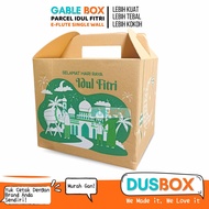Parcel Box 30x26x26 Motif / Parcel Gable Box / Parcel Cardboard / Eid Al-Fitr Parcel Box / Eid Parce