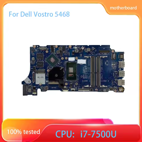 for Dell Vostro5468 motherboard i7-7500U CPU 940MX-2GB CN-08V456 LA-D821P