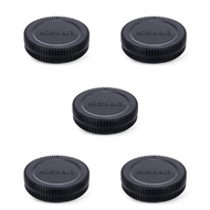Camera Rear Lens Cap & Body Cap Cover for M4/3 MFT Mount on Olympus OM-5 OM-1 E-M10 Mark IV III E-M5