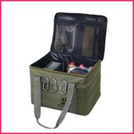 Camping Storage Organizer 42L Camping Box Storage Organization Container with Handles Foldable Water