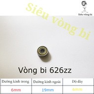 Bearing - bearing 626zz - Standard 6*19*6mm