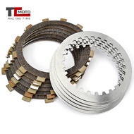 Clutch Friction Plates Steel Plates Disc For Yamaha XT 250 XT250 SR250 XT250G H/J/K/KC SR250G TT250G