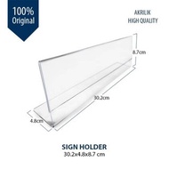 Sign Holder/ Display Acrylic Sign Holder