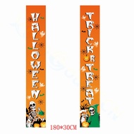 Trang Trí Nhà Halloween Flag Curtain Outdoor Banner Home Decor Halloween Door Curtain Pair Home Deco