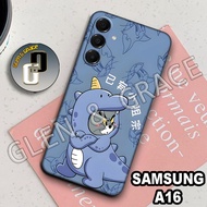 G58- Latest SAMSUNG A16 Softcase - Flexible rubber material - COUPLE Motif - flexible silicone - SAM