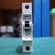 MCB SIEMENS 5SX21 5SX2 D1 1P 1 Ampere/ Breaker