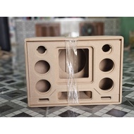 Bluetooth Speaker Cabinet Flat Pass 6.5 Sonic 3-Inch Mid-Range Sound 4 Speakers 2-Inch Treble 2-Inch