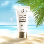ALHA ALFA SUNSCREEN + FOUNDATION [ORIGINAL HQ WITH HOLOGRAM] READY STOCK