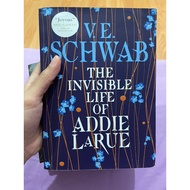 THE INVISIBLE LIFE OF ADDIE LARUE NOVEL BY V.E SCHWAB