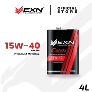 EXN Lube Carios 15W-40 Premium Mineral Engine Oil API SM ACEA A3/B4