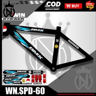 WNS VIRAL STICKER BMX STRIPING BICYCLE STICKER BMX MOTIF VARIATIONS