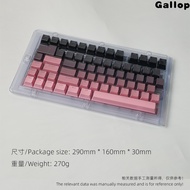 [Hot] In Stock Wholesale Cross-Border Strawberry Engraved Transparent Keycap PBT Small full set 134 