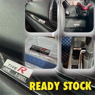 emblem type r siri civic type r fd fk8 fl5 aluminium emblem civic type r siri emblem