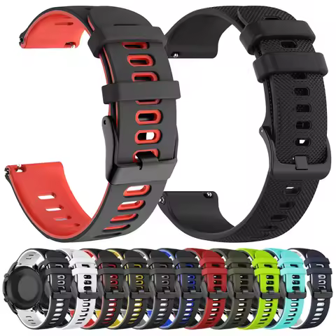 Silicone Watch Strap for Realme Watch 3 2 Pro Watchband for Realme Watch S Pro Wristband 20mm 22mm S