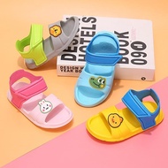 Children's sandals for boys and girls 2022 spring and summer new cartoon soft-soled jelly shoes non-slip shoes baby beach shoes