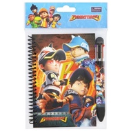 Boboiboy Multicolor Pen with Notebook set