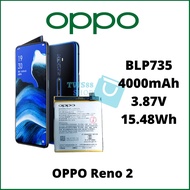 Baterai Batre Battery Oppo BLP735/ Oppo Reno 2 - PREMIUM