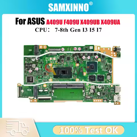X409UB Laptop Motherboard For ASUS VivoBook F509U X409U X509UB A409U A509U X509UA X509UJ F409U Mainb