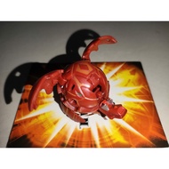 Bakugan model, Bakugan Tuskor Pyrus B2 - cheap genuine transforming bakugan toy