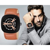 Web celebrity big dial watch men square pointer electronic watch seven students trend Friday male qu