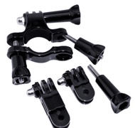 Delicate Gopro Accessories Motorcycle Bike Handlebar Mount holder + 3 Ways Pivot Arm For Gopro Her